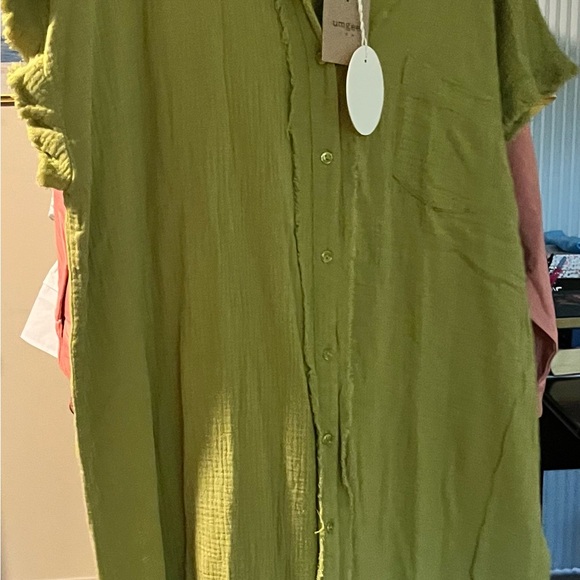 Umgee Olive Green Dress XL - Picture 5 of 16